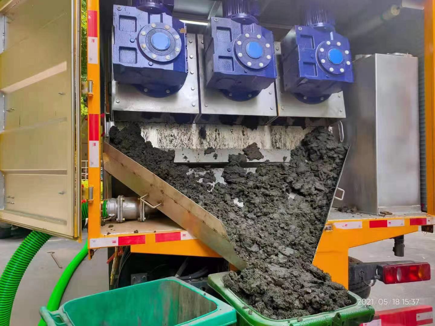 灵璧化粪池清掏城市维护站-泥浆净化干湿分离处理